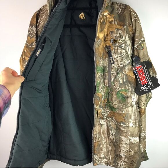 Rocky pro hunter men’s insulated parka with removable reversible vest size Med - Picture 6 of 12